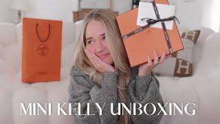 UNBOXING MY FIRST HERMÈS MINI KELLY!! | **IT'S STUNNING **