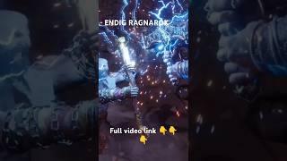Endig Ragnarok #EndigRagnarok #PS5Godofwar #GOM+GOM