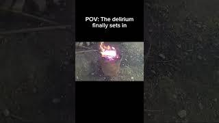The metal gremlin is enraged from you dropping his precious stone