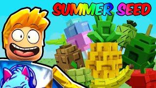 I Grew EVERY SUMMER SEED in Roblox Grow A Garden..