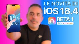 iOS 18.4 BETA 1 ORA DISPONIBILE | È ARRIVATA Apple Intelligence