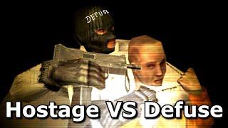 Counter-Strike - Why did Defuse Mode trump Hostage Mode?