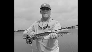 Juvenile Florida Gar on a Fly ..  small lakes and canal system of South Florida #flyfishing