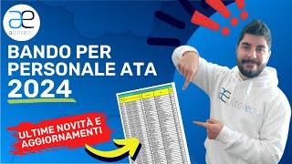 Bando per PERSONALE ATA 2024: Ultime Novità e Aggiornamenti