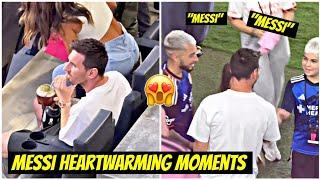 MESSI Shares Mate with Antonella and Hugs Argentine Lucho Acosta After the Victory