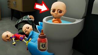 ЛЫСЫЙ ДИРЕКТОР БЕСПЛАТНОГО ТУАЛЕТА ?! ИГРА The Baby In Yellow