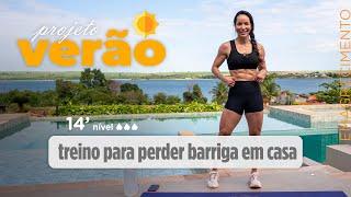 Melhor treino para PERDER BARRIGA em casa - Projeto Verão ️ - Carol Borba