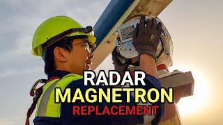 Ship's Radar Magnetron Replacement