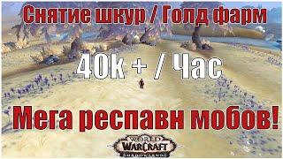 ТОП ФАРМ ГОЛДЫ И КОЖИ WOW:SHADOWLANDS - 40К + В ЧАС!