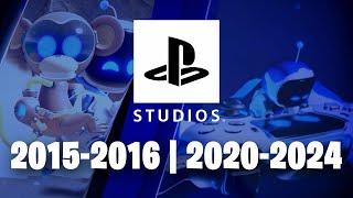 PlayStation Studios Opening Animation 2015-2016, 2020-2024