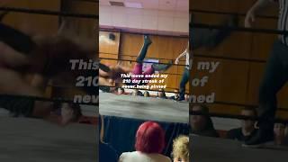 She Ended Her 210 Day Streak!  #womenswrestling #prowrestling #professionalwrestling