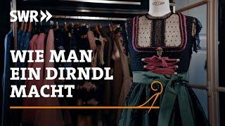 How to make a dirndl | SWR Handwerkskunst