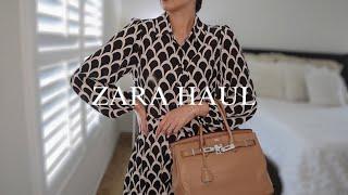 ZARA HAUL NEW IN 2022 | Fall Autumn Haul  The Allure Edition