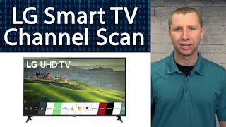 How Channel Scan or Auto Program an LG Smart TV