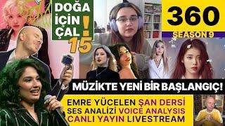 Haftalık Ses Analizi Canlı Yayını (MÜZİKTE YENİ BİR BAŞLANGIÇ !) #360 2024 Aralık 8 #superchat