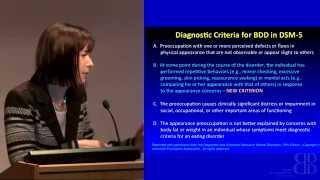 Keynote Speaker - Katharine Phillips MD | Body Dysmorphic Disorder (BDD) Conference 2015, London