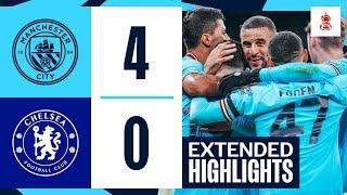 EXTENDED HIGHLIGHTS | Man City 4-0 Chelsea | Mahrez, Alvarez & Foden goals seal FA Cup progress!