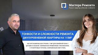 ДВУХУРОВНЕВНЕВАЯ ЛОФТ КВАРТИРА В ЖК «Символ» Мастера Ремонта — Москва