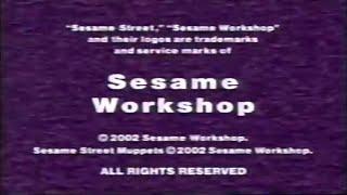 Sesame Street Season 33 Episode 3994 Ending and Funding Credits (2002)