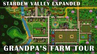 Years 4 Weekly Payday Grandpa's Farm Tour | Stardew Valley Expanded