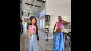 blue sweat pants girl tyla dance #zepeto #zepetofyp #tyladance #subscribe #like who did it best?