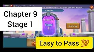 Vergeway Chapter 9 Stage 1 | Lords Mobile