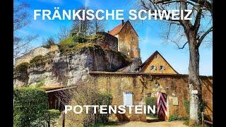 Fränkische Schweiz Wanderung Pottenstein und Burg Pottenstein