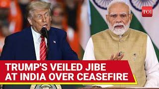 'Pak Leadership Strong': Trump's Big Ceasefire Jibe At India | 'U.S. Survived Nuke Conflict...'