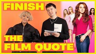 Asa Butterfield & Cora Kirk take on the Finish The Film Quote: Christmas Special CHALLENGE | Capital