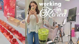 a week of working in KOREA  being on tv, trendy shops + changing my routine