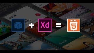 Your First Adobe XD to HTML and CSS Export