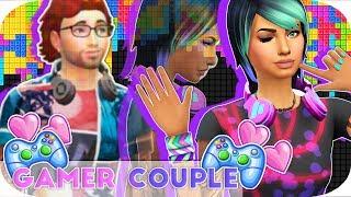 GAMER COUPLE | THE SIMS 4 | COLLAB W/ CRYPTICGAMING