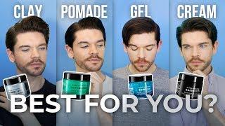 Clay, Pomade, Gel or Cream? | Men's Hair Product Guide