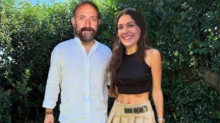 Berguzar Korel and Halit Ergenc Godersi la piscina