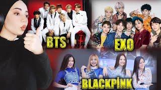 EFSANE K POP ŞARKILARI  PART 7!! BTS & EXO & BLACKPİNK