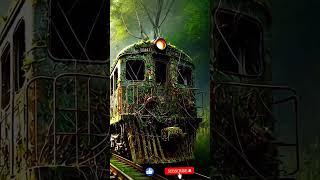 Abandoned Train Journey With Giant Spiders | Nature Exploration #shorts #natureexploration