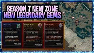 Diablo 4 Season 7 New legendary Gems Effects, New Zone, : Armory Explained Season 7 Preview Guide