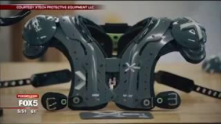 FOX 5 NY 5 PM News: XTECH SHOULDER PADS the Company