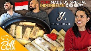 Yuni Leisure makes us a Surprise Indonesian Dessert! - (Birmingham UK) [BUFFLUNCH]