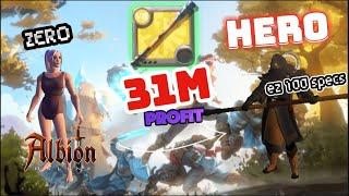 Zero to Hero 2024 | Quarterstaff 0 to 100 specs | Albion Online