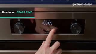 How it works • Gorenje • OptiBake Freestanding Cookers • How to set?