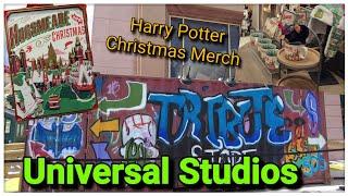 NEW Harry Potter Christmas Merch, HHN Tribute Stores and Treats !!