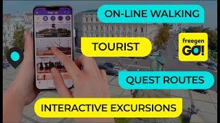 Hiking tourist quest routes with adventures on your smartphone. FreeGen GO interactive tours.