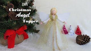 DIY Christmas Angel Topper | Thiên Thần Vàng | Huong Harmon