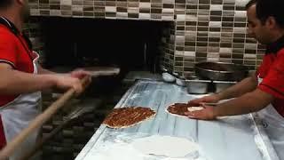 Lahmacun yapımı  KARA FIRIN