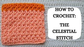 How To Crochet: Celestial Stitch | Tutorial, DIY, Beginner Crochet, Easy Crochet,Pretty,Cute,Stars 