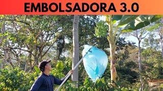 Embolsadora 3.0 para embolsar racimos de platano y banano.