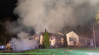 Pine St 2nd Alarm. Fire (Oxford, CT) 4/12/23