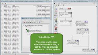 VoiceGuide IVR Software - Self-Service Demo - 120 Channel