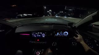 Kia Niro HEV 2024 POV Night Drive in Singapore 1